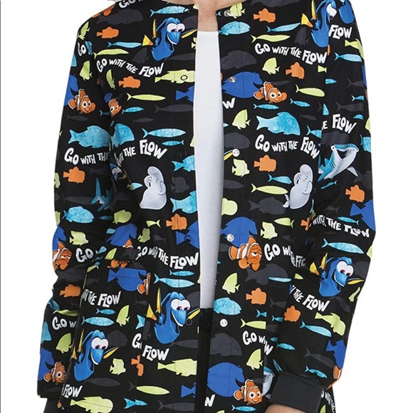 ISO Finding Nemo Scrub Jacket - Picture 1 of 1